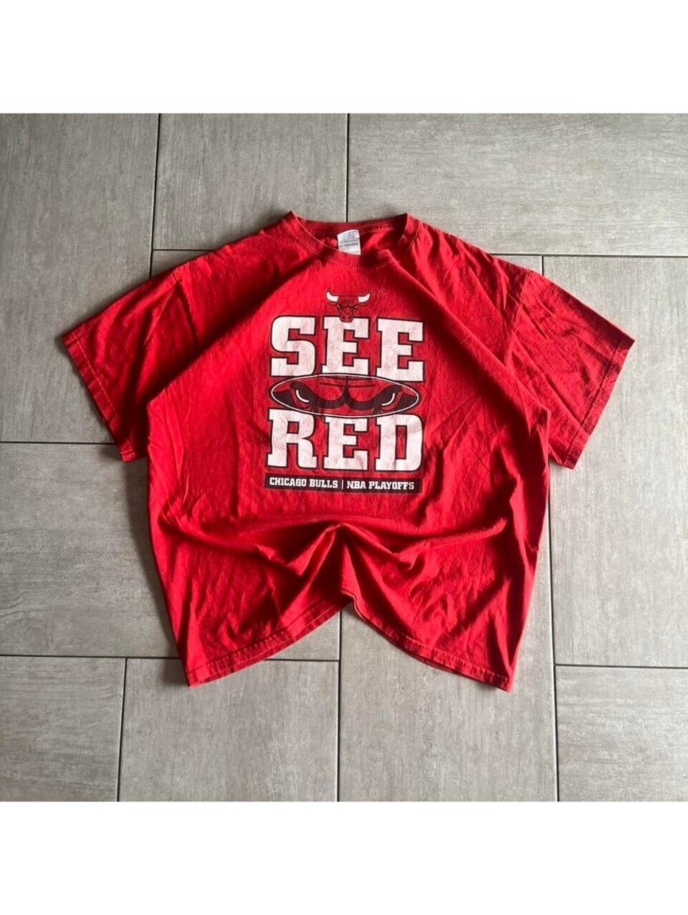 Gildan Chicago Bulls NBA Playoffs See  XL
